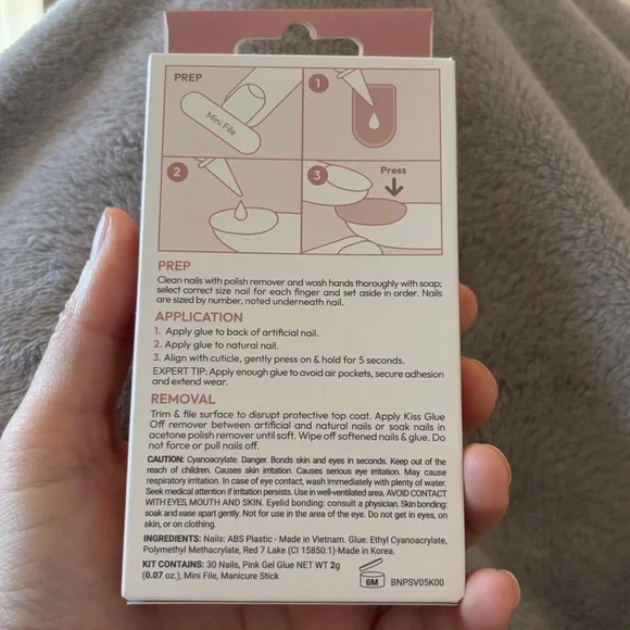 KISS Bare But Better Premium Press-on Nails - Mocha impress beauty fake - Picture 7 of 7